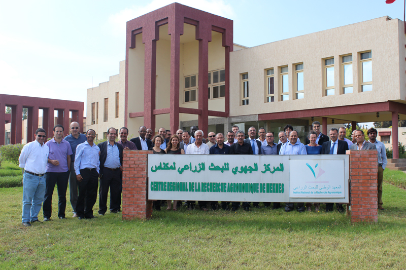 ParticipantEs au Coordination meeting de 25/26 Sept. 2014 à Meknes - Projet CRP-DS