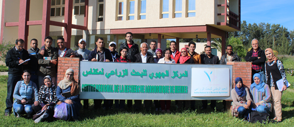 Visite des étudiantEs en Master Spécialisé de la FS-Oujda, 28 avril 2015