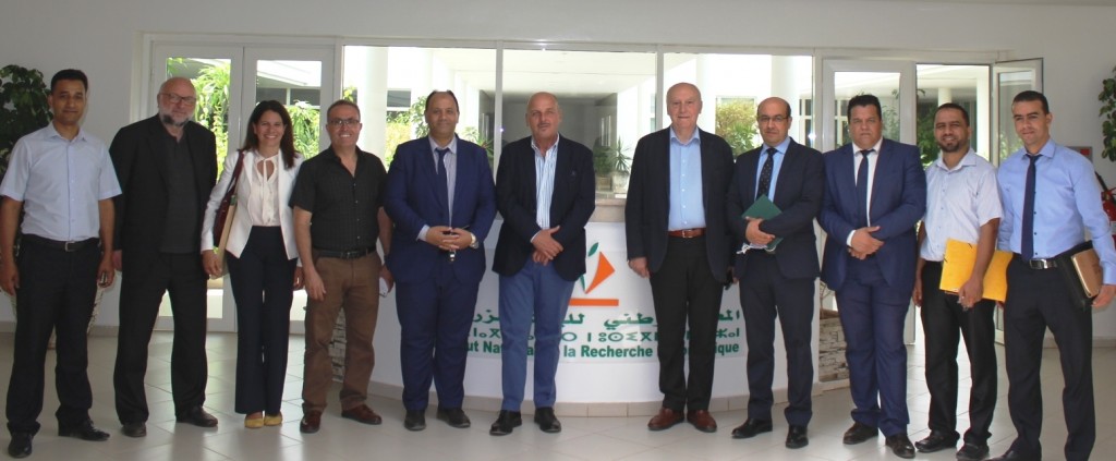 Visite de la délégation italienne au Qualipole Alimentation de Meknès, 20 juillet 2017