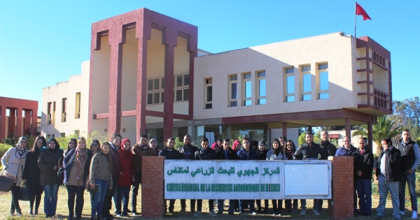EtudiantEs de la FST Fès en visite au CRRA Meknès, 06 décembre 2017